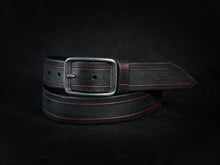 Handmade Leather Black Belt for Men - Unique Fashion Design Genuine Leather  Fashionable Accessories for Men