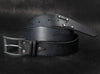 Rustic Mens Leather Belt - Wide Artisan Design Buckle for Unique Style and Accessories