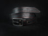 Handmade Black Leather Belt for Men - Fashionable and Unique Design