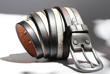 Rustic Leather Belt Mens  Unisex Style  Handcrafted Unique Accessories