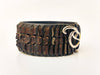 Mens Leather Wrap Bracelet in Brown - Cuff Style for Sleek and Masculine Look