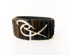 Mens Leather Wrap Bracelet in Brown - Cuff Style for Sleek and Masculine Look