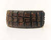 Mens Leather Wrap Bracelet in Brown - Cuff Style for Sleek and Masculine Look