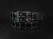 Handcrafted Mens and Womens Leather Belts - Grunge Style with Customizable Artisan Finish