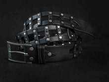 Handcrafted Mens and Womens Leather Belts - Grunge Style with Customizable Artisan Finish