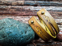 Bracelet for Men, Leather Cuff, Men's Cuff Bracelet, yellow leather,Genuine Leather, Men's Bracelet,Men's Leather Bracelet, Wrap Bracelet