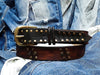 Full Rivets belt - Brown