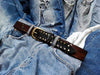 Full Rivets belt - Brown