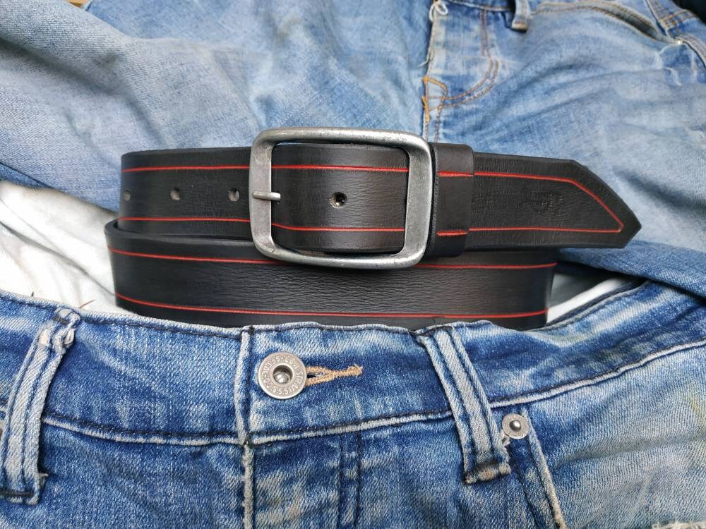 Black Belt, Fashion Leather, Handmade Leather, Fashion Belts, Leather Belt, Black Belt,Black Men's Belt, Genuine Leather, Unique Design