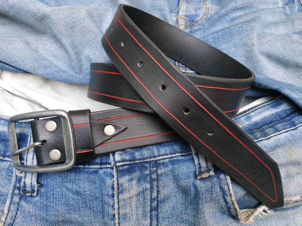 Black Belt, Fashion Leather, Handmade Leather, Fashion Belts, Leather Belt, Black Belt,Black Men's Belt, Genuine Leather, Unique Design