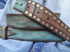 Custom leather belts, Men's Belt, Unique Leather, Men's Turquoise Leather, Studded Belt,Boho Belt,Christmas Belt, Design Accessories