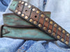 Custom leather belts, Men's Belt, Unique Leather, Men's Turquoise Leather, Studded Belt,Boho Belt,Christmas Belt, Design Accessories