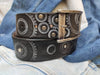 Brown Leather Belt, Mens Belt,Bikers Belt, Gear Belt, Boyfriend Gift, Leather Anniversary Gift, Gangster Belt, Valentine's Gift, Ishaor