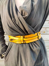 Yellow Belt, Waist Belt, Leather Belts, Woman's Belt, Women's Leather Belts, Dress Belt, Gift For Her, Leather Waist Belt, Unique Gift