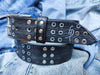 Wifi Belt - Dark brown with Gray Wash