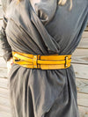 Yellow Belt, Waist Belt, Leather Belts, Woman's Belt, Women's Leather Belts, Dress Belt, Gift For Her, Leather Waist Belt, Unique Gift