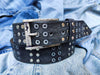 Wifi Belt - Dark brown with Gray Wash