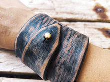 Personalized Leather Bracelet with Geometric Engraving Gift