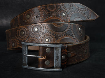 custom leather belt Brown leather belt leather buckle belt men's belt men's design biker accessories vintage  leather belt mens belt gift