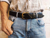 Electronic Belt - Black & Gold