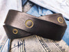 Biker Belt - Black & Gold