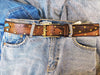 Two Pieces Rock & Roll Belt - Brown