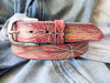 Women's Leather Belt Women's Belt Leather Women's Belt Carved Flower Pattern Belt Tooled Leather Belt Boho Belt yellow Belt Women's Gift