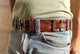 Vintage Designer Mens Leather Belt - Customized Artisan Ishaor Holiday Gift