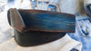 Men's blue Leather vintage style Belt, Custom Men's Leather Accessories and belts for him.