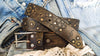 Vintage Biker belt - Brown