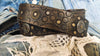 Vintage Biker belt - Brown