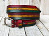 Handmade Rasta Belt with Authentic Rasta Colors