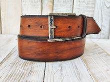 Brown Men's Belt,Brown Leather Belt, Handmade Men's Belt, High Quality Leather Belt, Anniversary Gift for Him, Gift for boyfriend, fashion