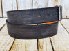 Handmade Vintage Brown Leather Belt - Versatile Color-Matching Accessory