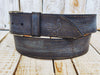 Handmade Vintage Brown Leather Belt - Versatile Color-Matching Accessory