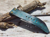 Turquoise Leather Watch Band - Fits Standard Apple Watches 22mm HandmadeTransform Your Watch with a Handmade Turquoise Leather Band 22mm for Standard Apple Watches