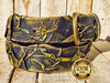 Unique Handmade 3D Leather Belt with Black Gold Accents - Artistic Fashion Accessory