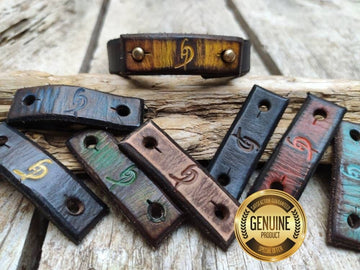 Men's Bracelet, Men's Leather Bracelet, Personalized bracelet, Personalized gift, Brown Leather, Genuine Leather, Wrap Bracelet,gift for him