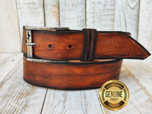 Brown Men's Belt,Brown Leather Belt, Handmade Men's Belt, High Quality Leather Belt, Anniversary Gift for Him, Gift for boyfriend, fashion