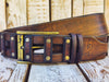 Handcrafted Leather Belt for Men by Ishaor - Designer Artisan Vintage Style Perfect Christmas Gift