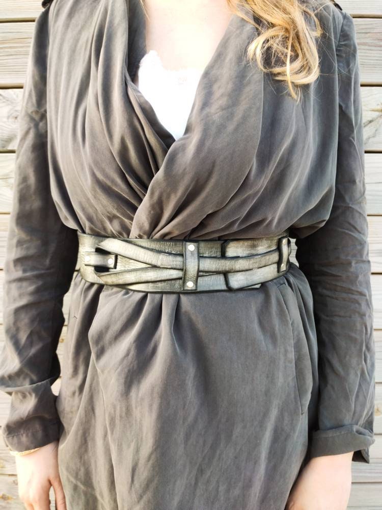 Stylish Waist Belt Elegant Dress Belt Handmade Leather Dress 
