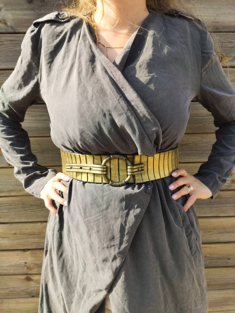 Mothers Day Gift, Leather Obi Belt, Leather Wrap Belt, Plus Size
