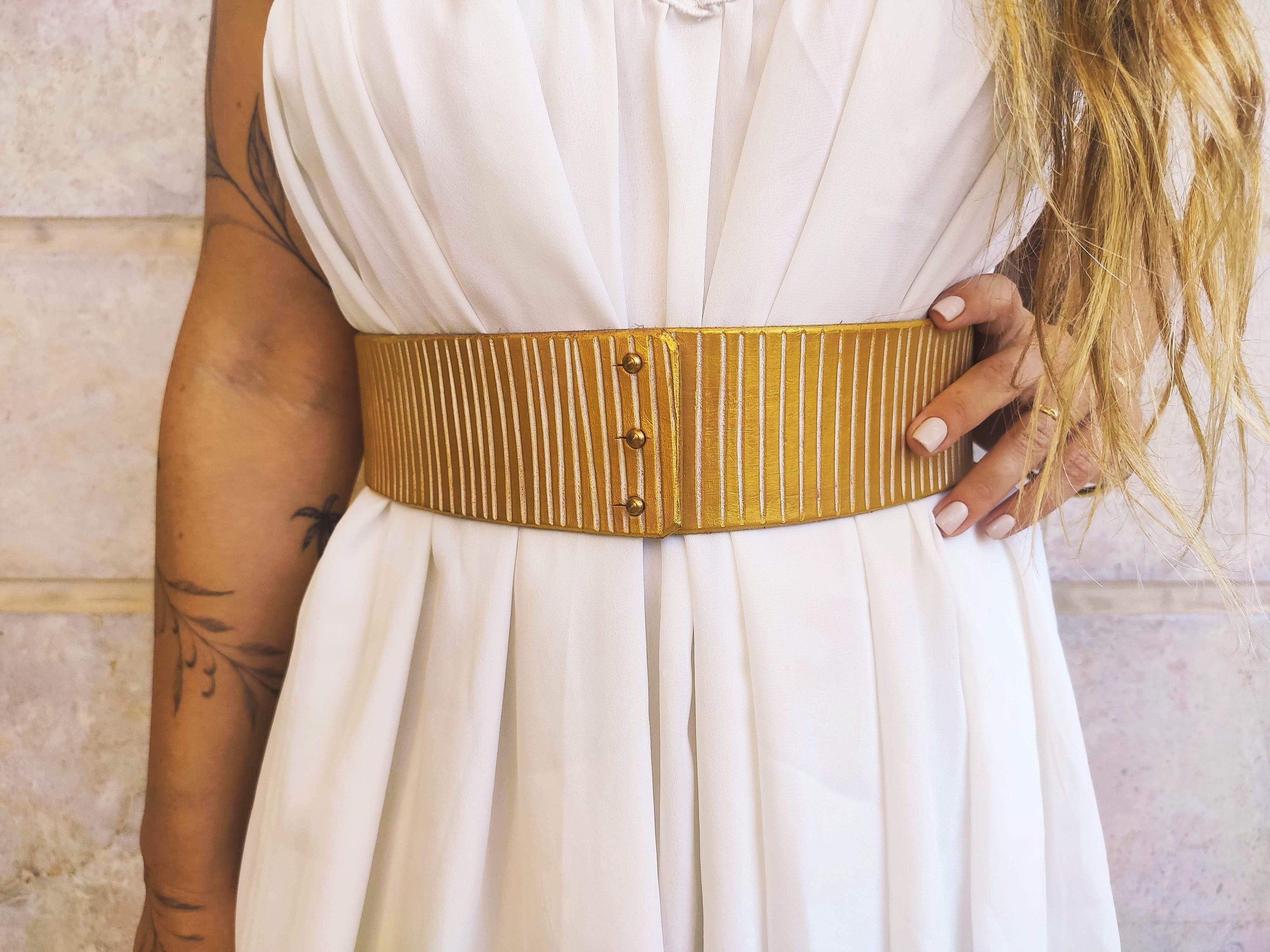 White Bridal Belt 