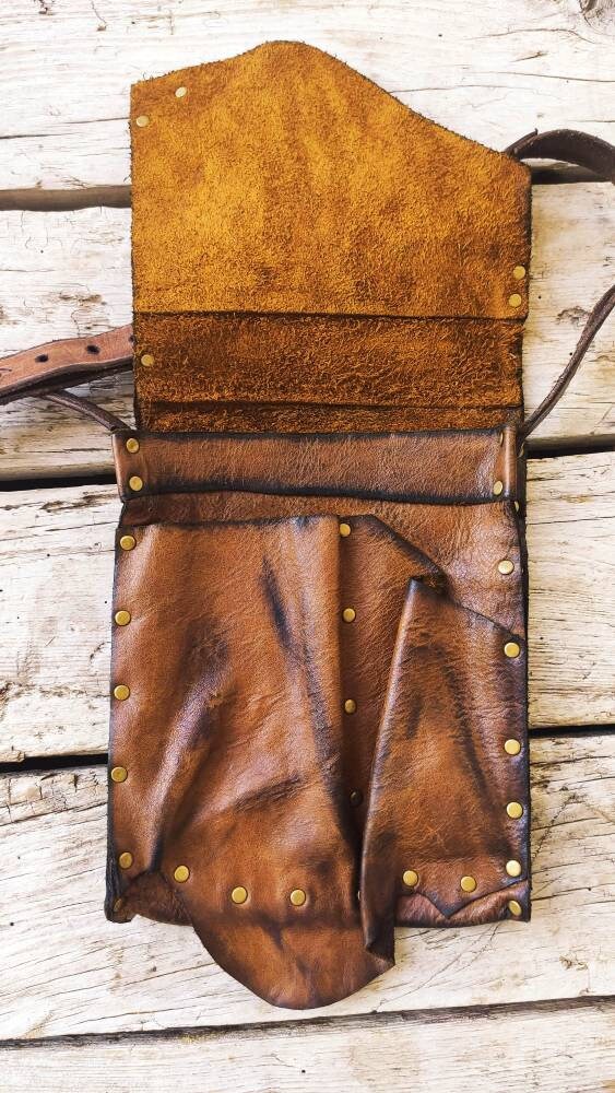 Man's Purse  Leather, Purses, Medieval